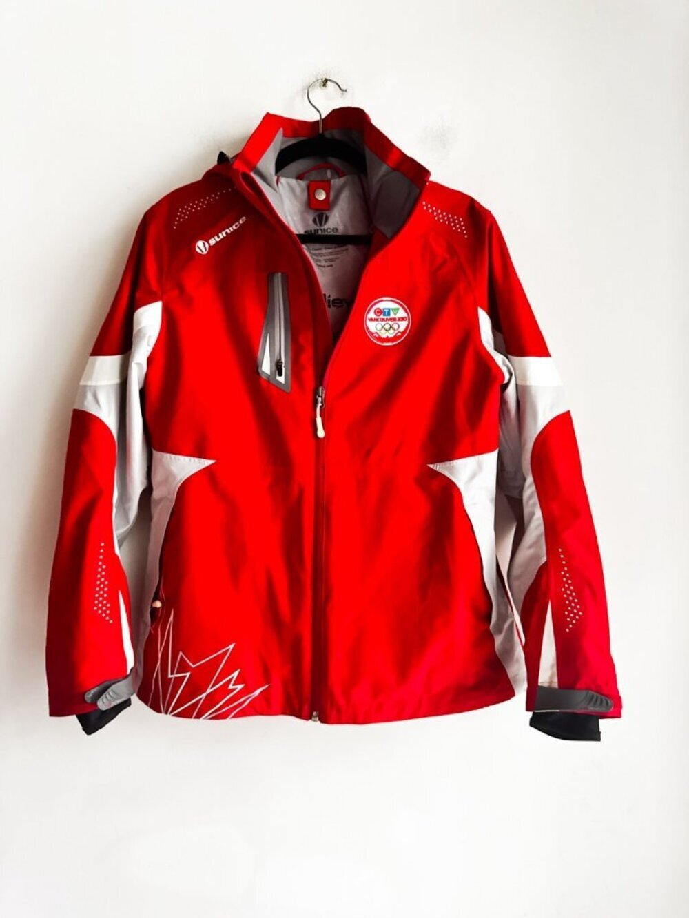 Sunice Vancouver 2010 Olympics CTV Crew Jacket L